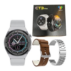 Smartwatch Wear Fit Pro CT3 Max 46mm (Call Version) NFC Silver Smartwatch Wear Fit Pro CT3 Max 46mm (Call Version) NFC Silver
